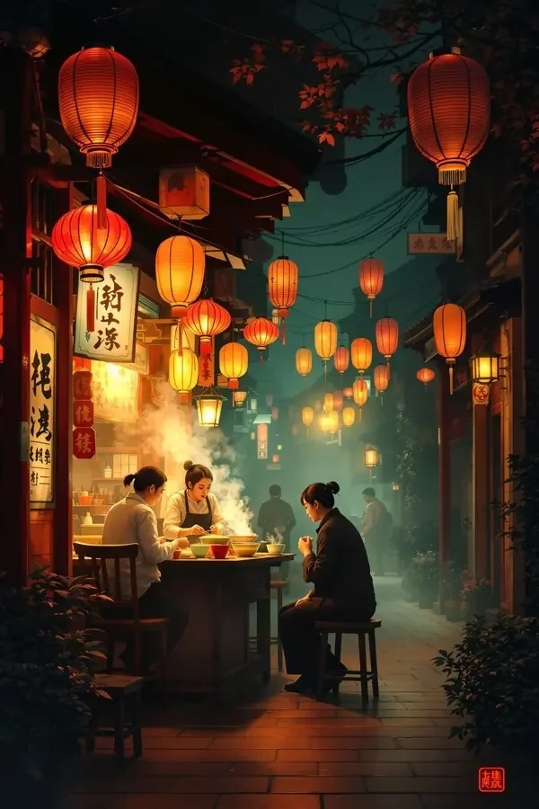《一碗热汤面》短剧封面 - 漫剧免费看